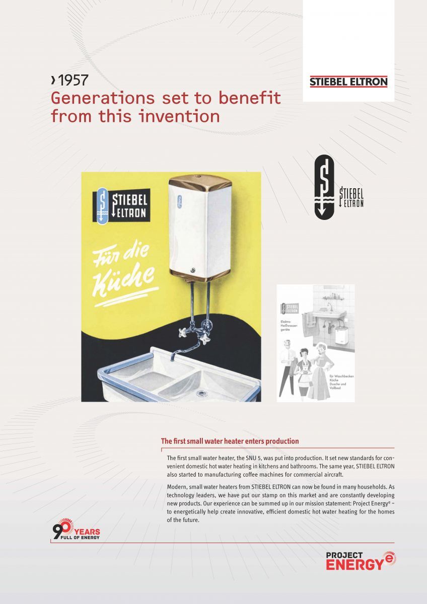 First small water heater