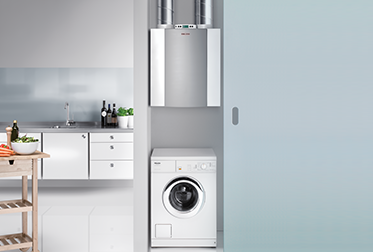 Ventilation systems with heat recovery