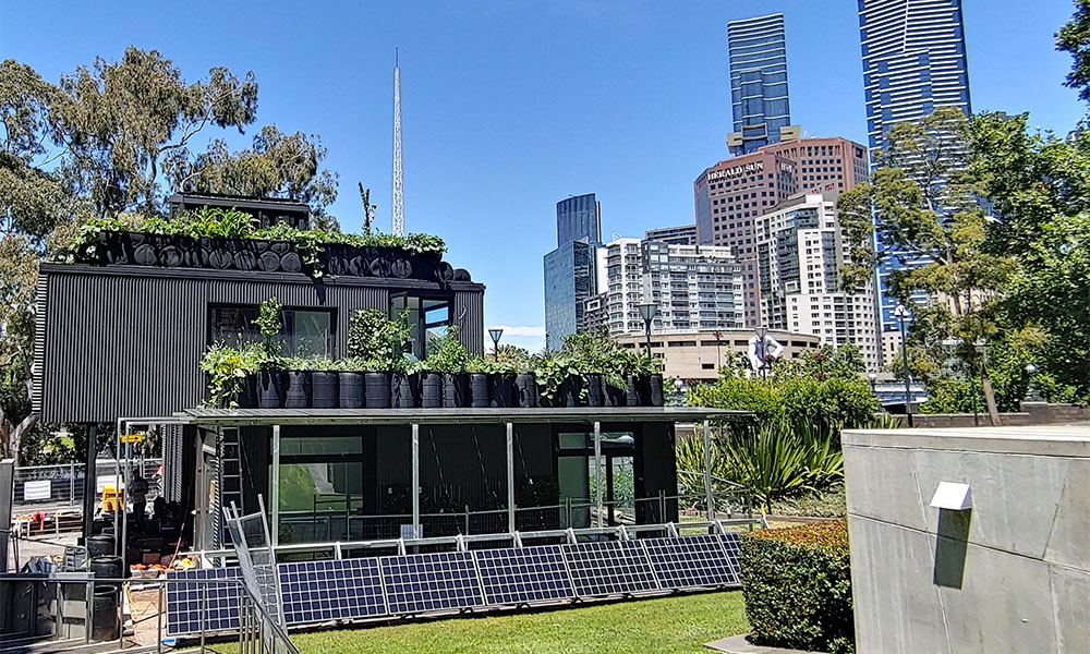 Joost Bakker's Greenhouse at Fed Square