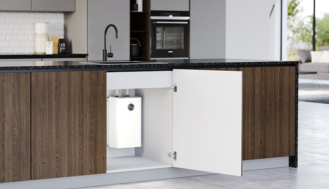 Design-Kollektion Gooseneck 160mm Mixer Matte Black Design-Kollektion Gooseneck 160mm Mixer Matte Black