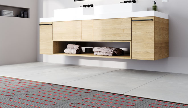 Under Tile Heating Under Tile Heating