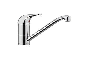 MES open vented standard single lever sink mixer